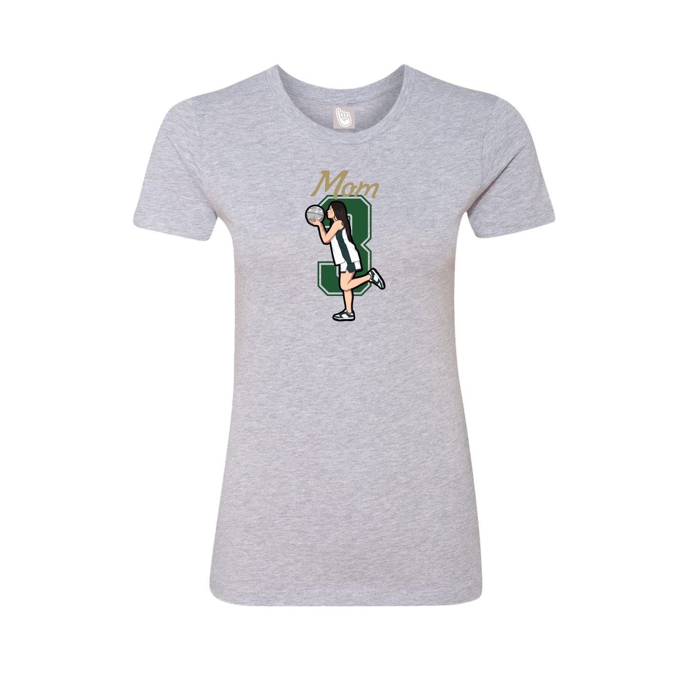 Womens Tee — Mothers Day Shirsey in Grey