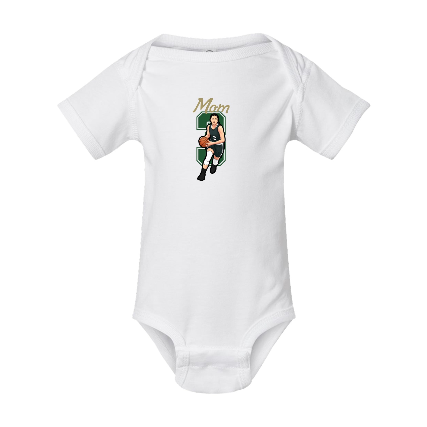 Baby Onesie — Mothers Day Shirsey in White