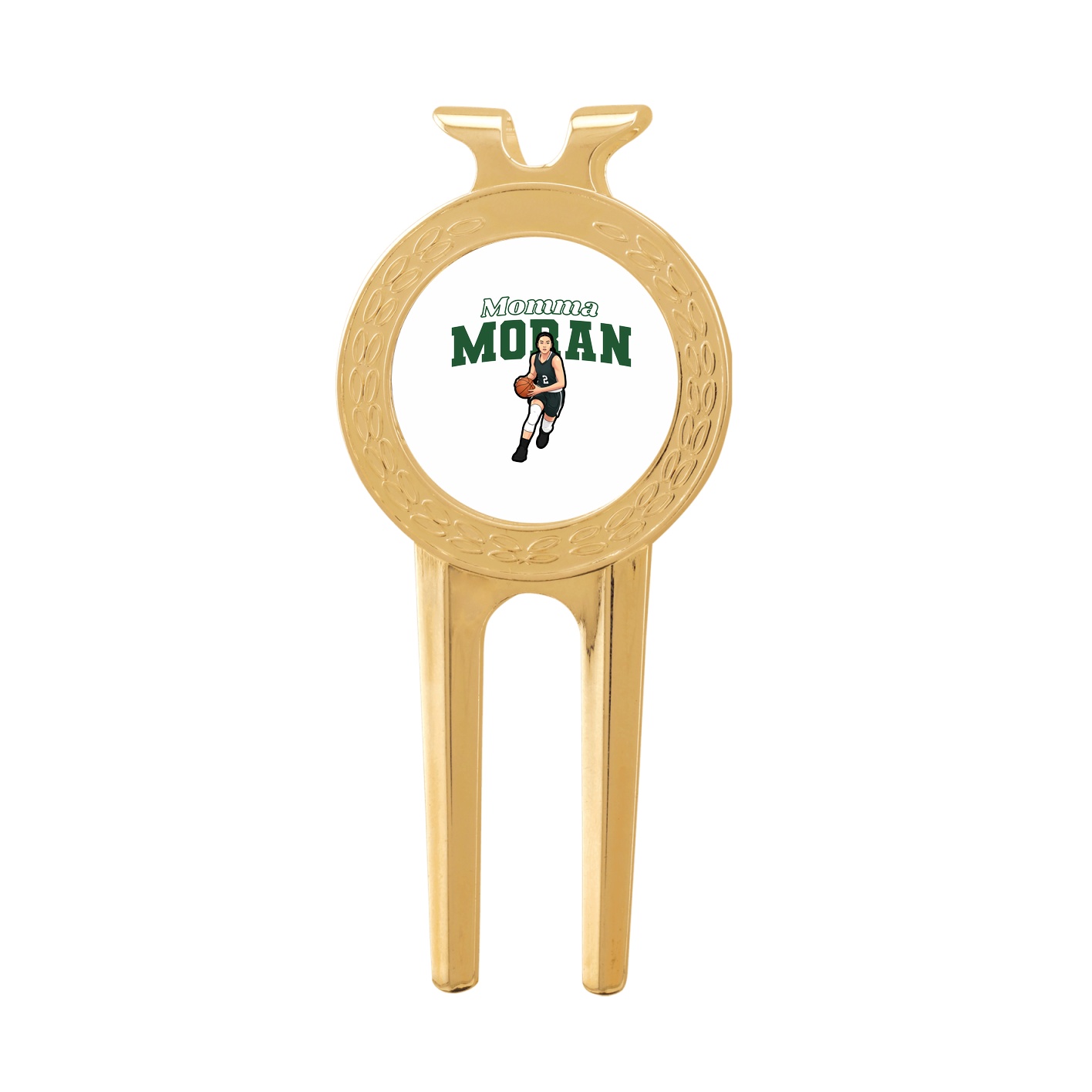 Divot Tool with Ball Marker — Mothers Day Block in Classic