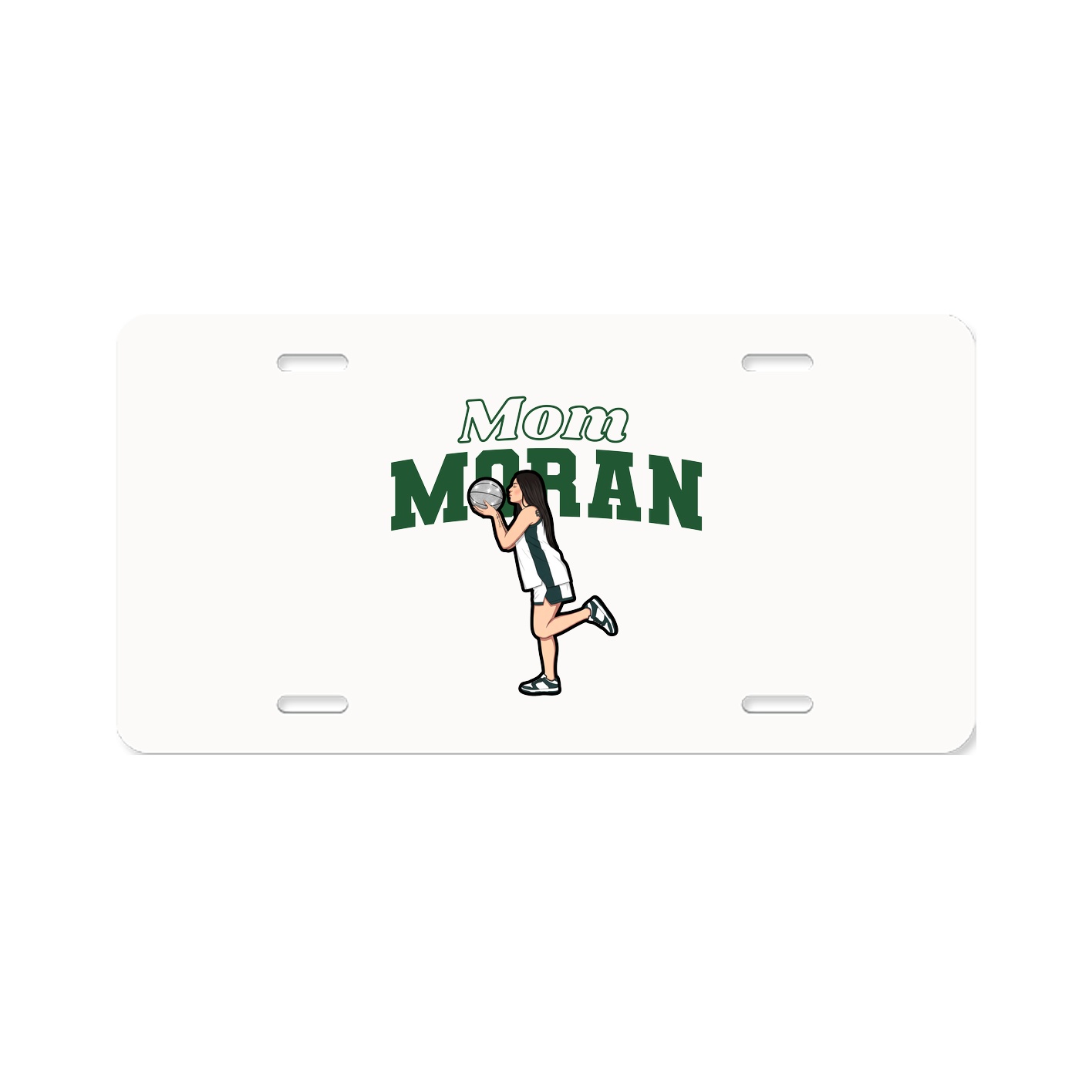 License Plate — Mothers Day Block in Classic