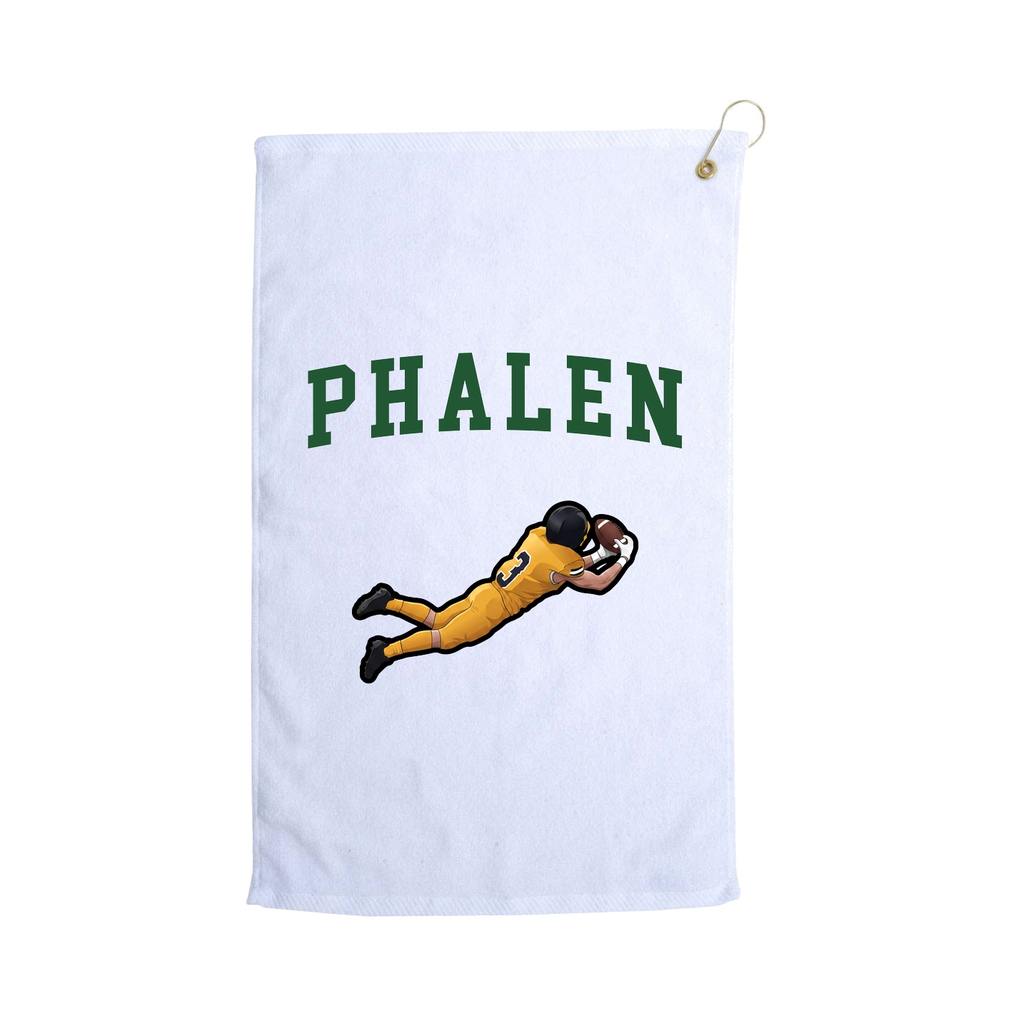 Golf Towel — Shirsey in White