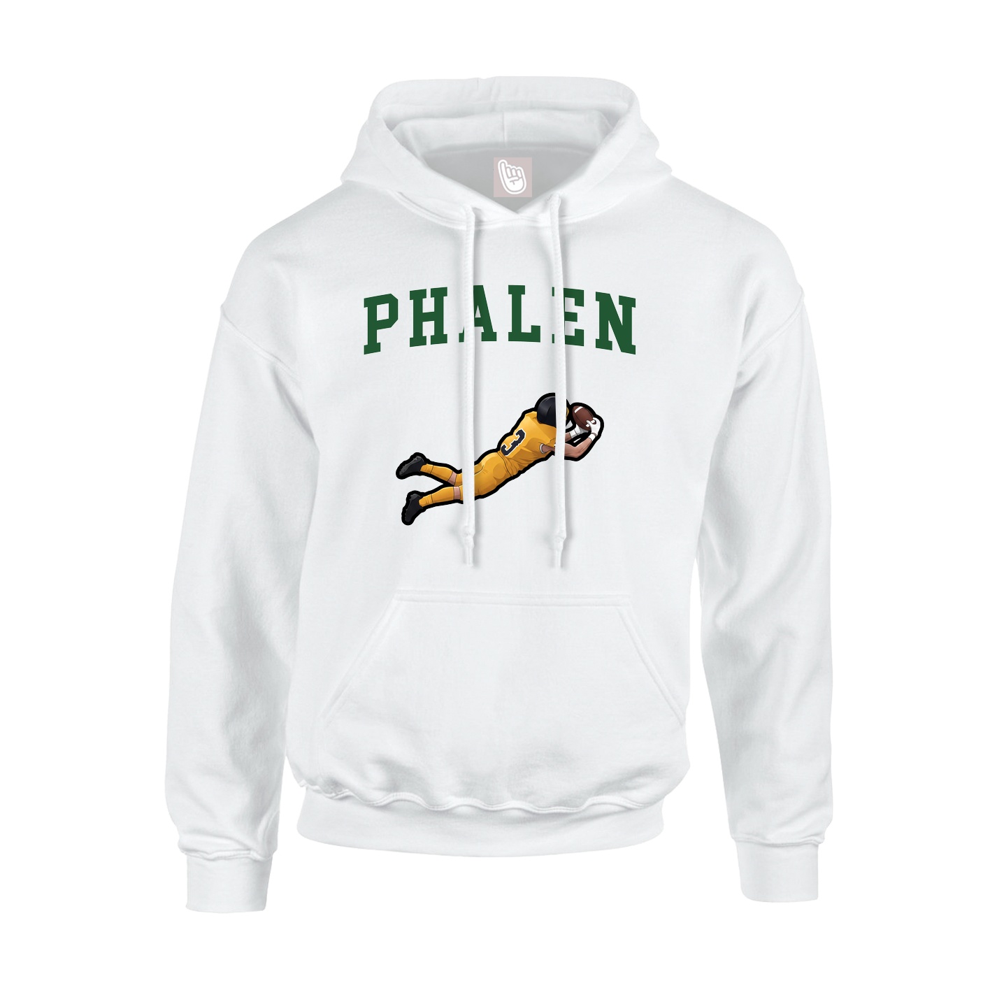 Youth Hoodie — Shirsey in White