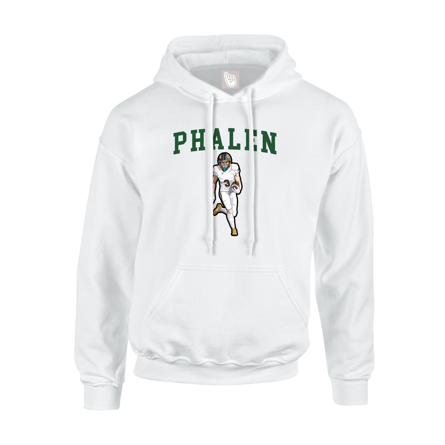 Youth Hoodie — Shirsey in White