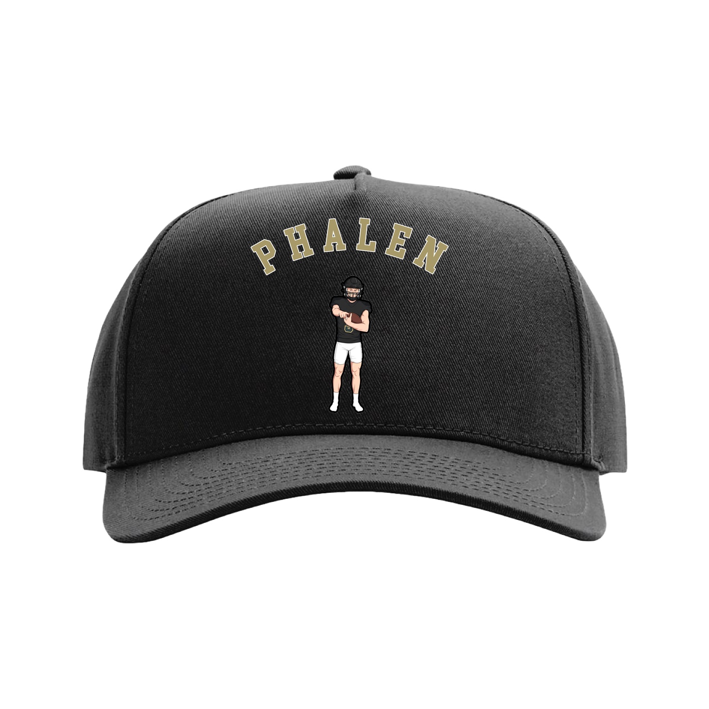 Full Fabric Five-Panel Champ Cap