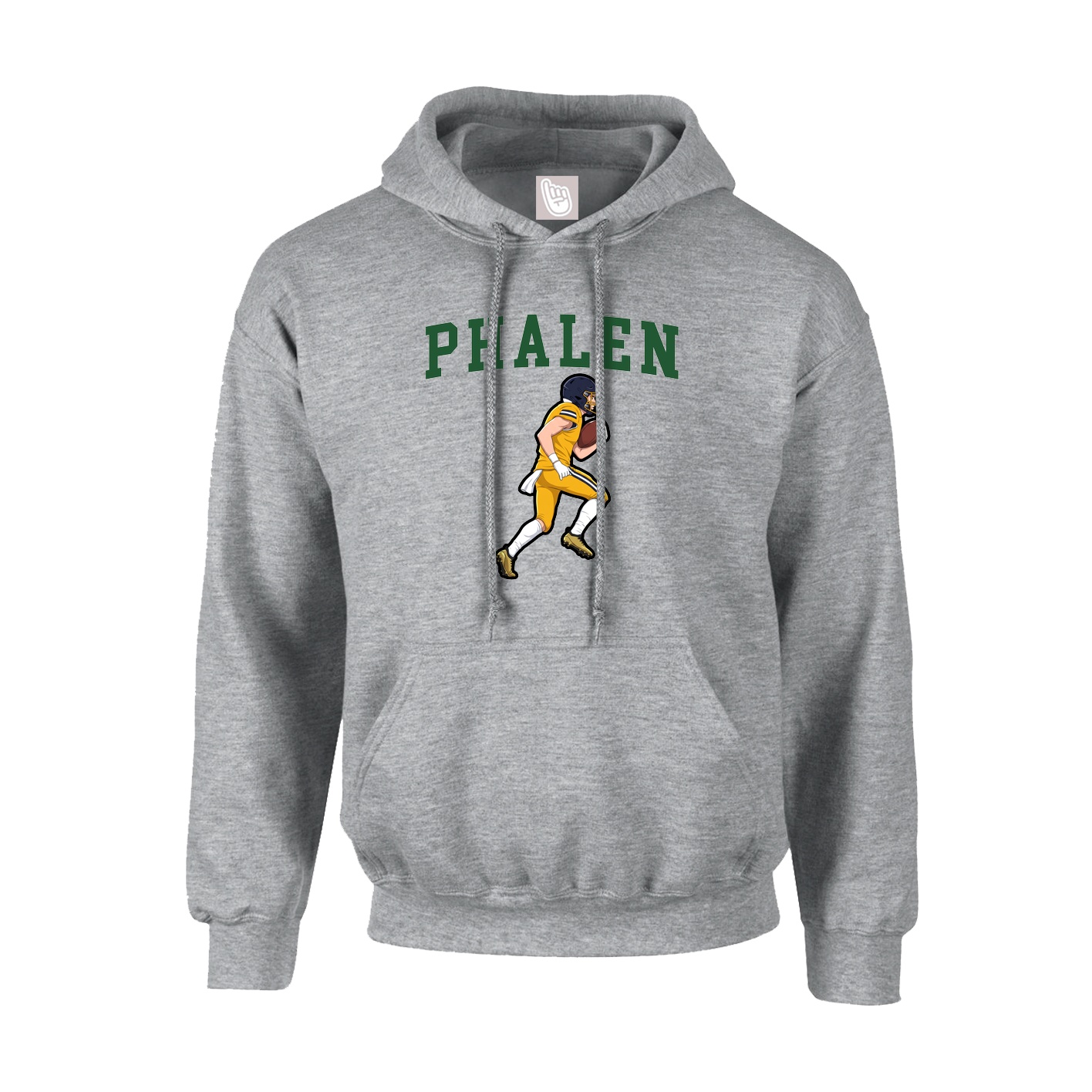 Hoodie — Shirsey in Grey