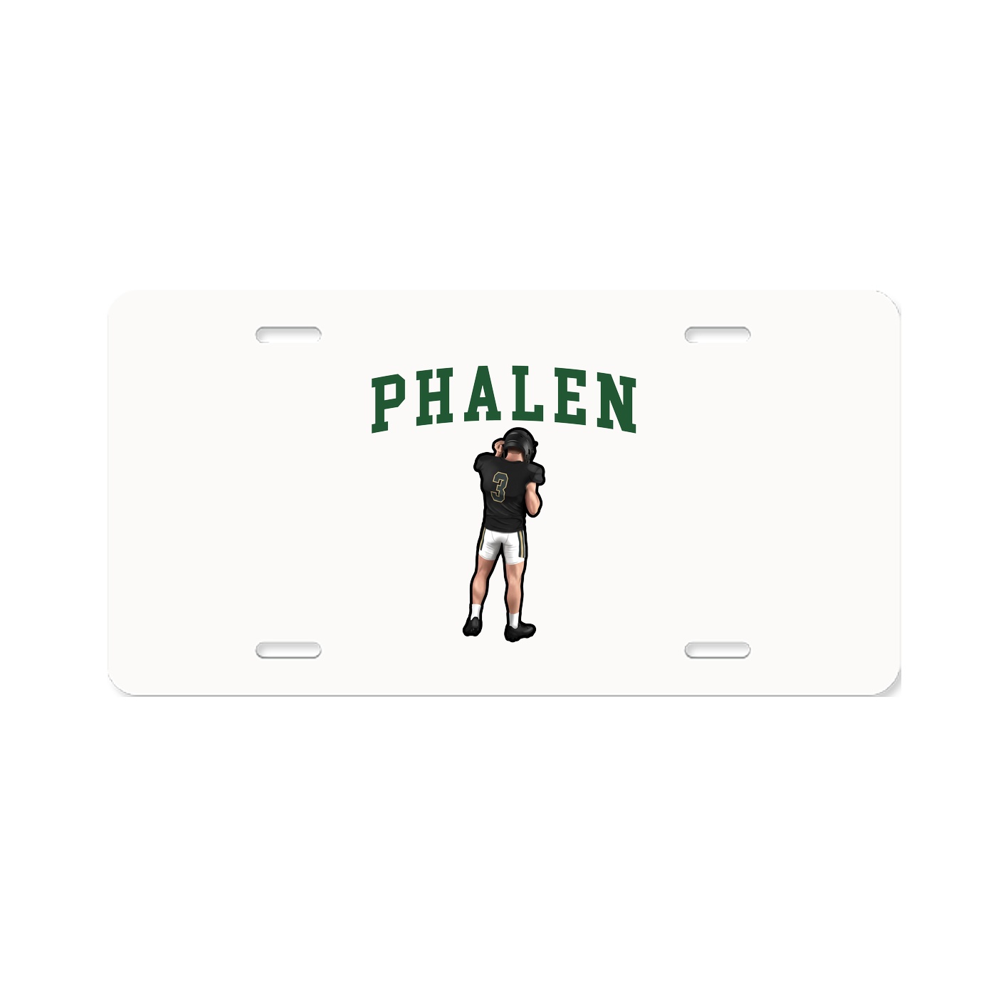 License Plate — Shirsey in Classic