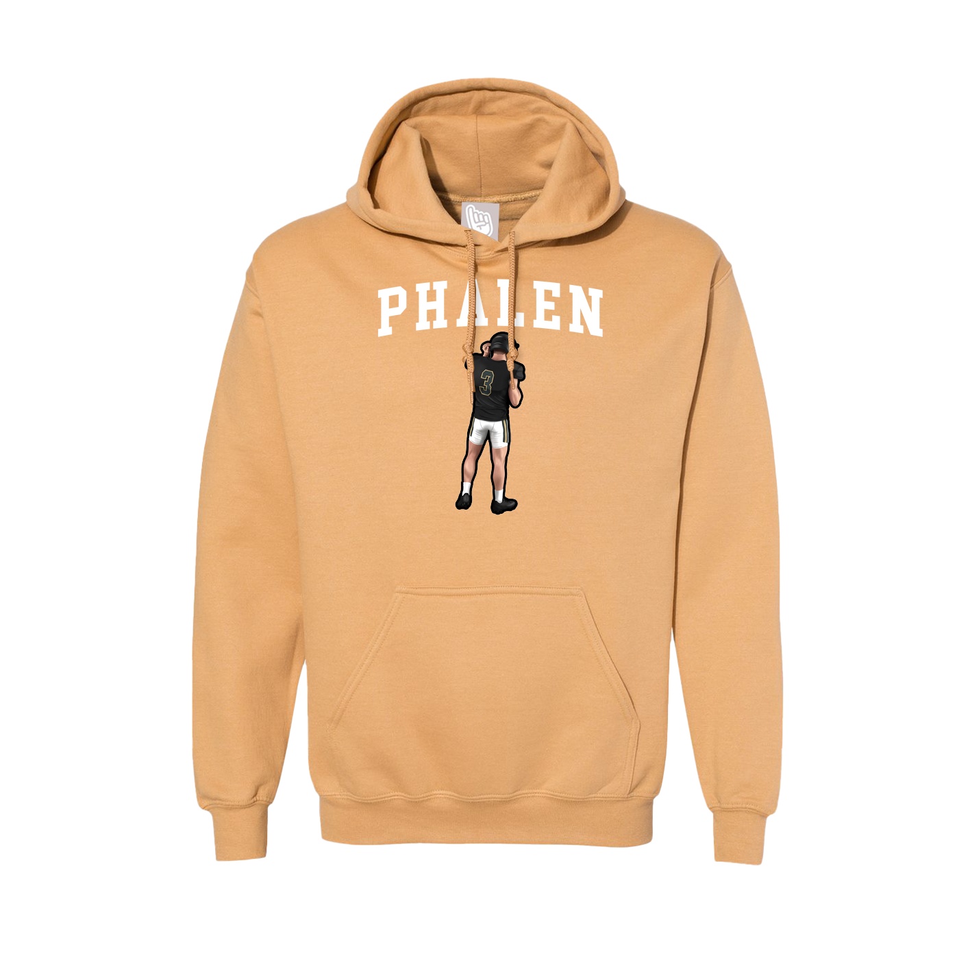 Hoodie — Shirsey in Vegas Gold