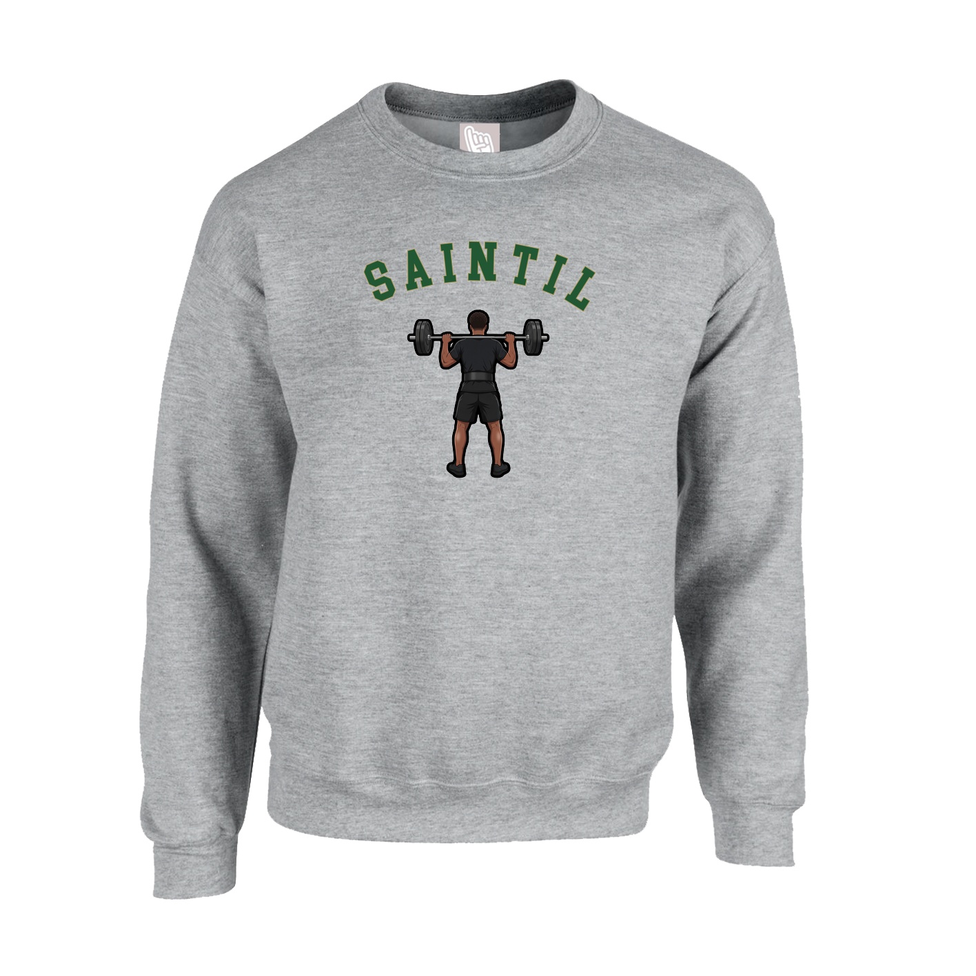 Fleece Crew — Shirsey Arch in Grey