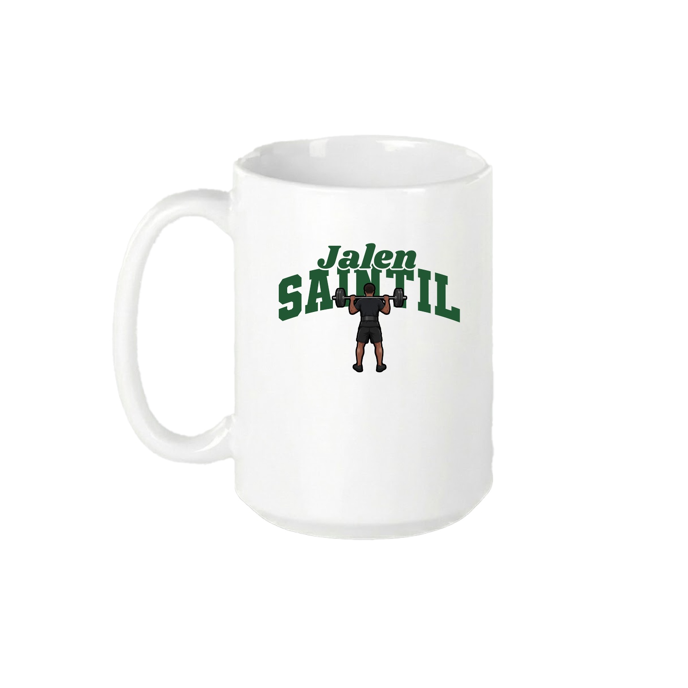 15oz Coffee Mug — Signature Arch in White