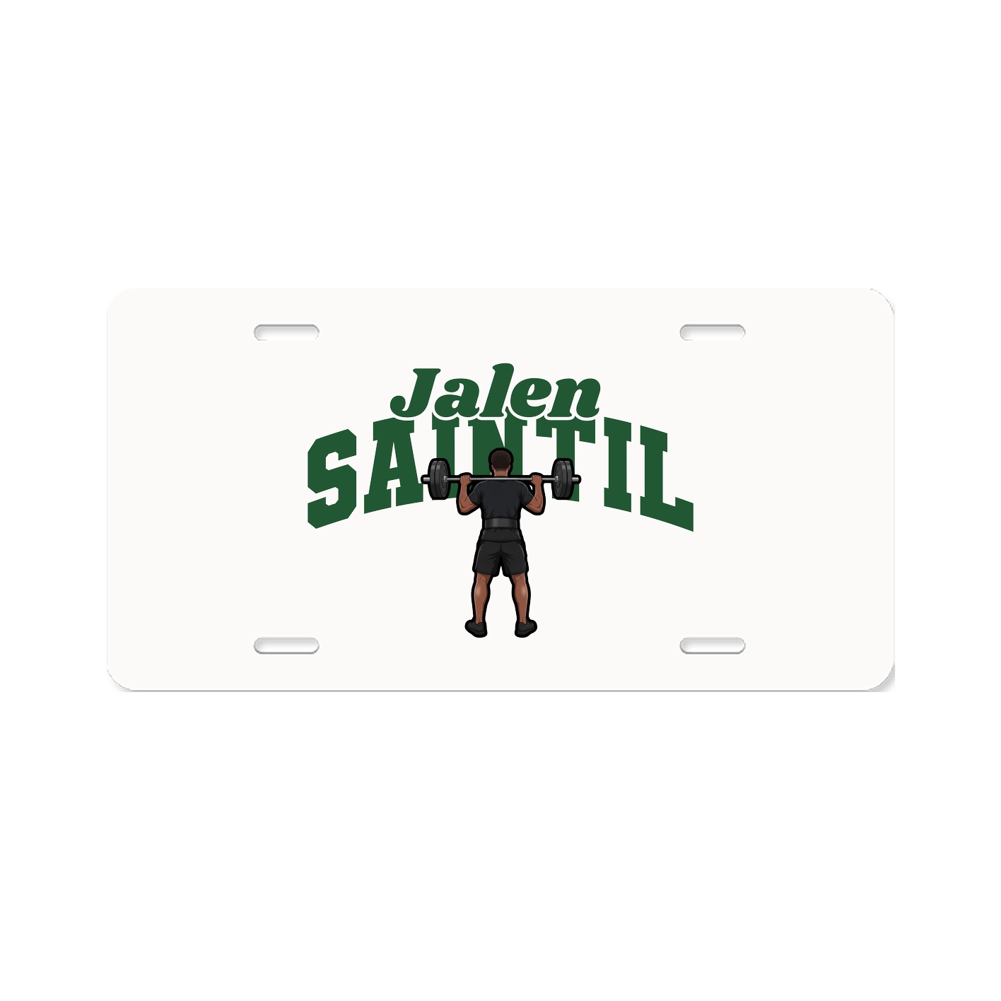 License Plate — Signature Arch in Classic