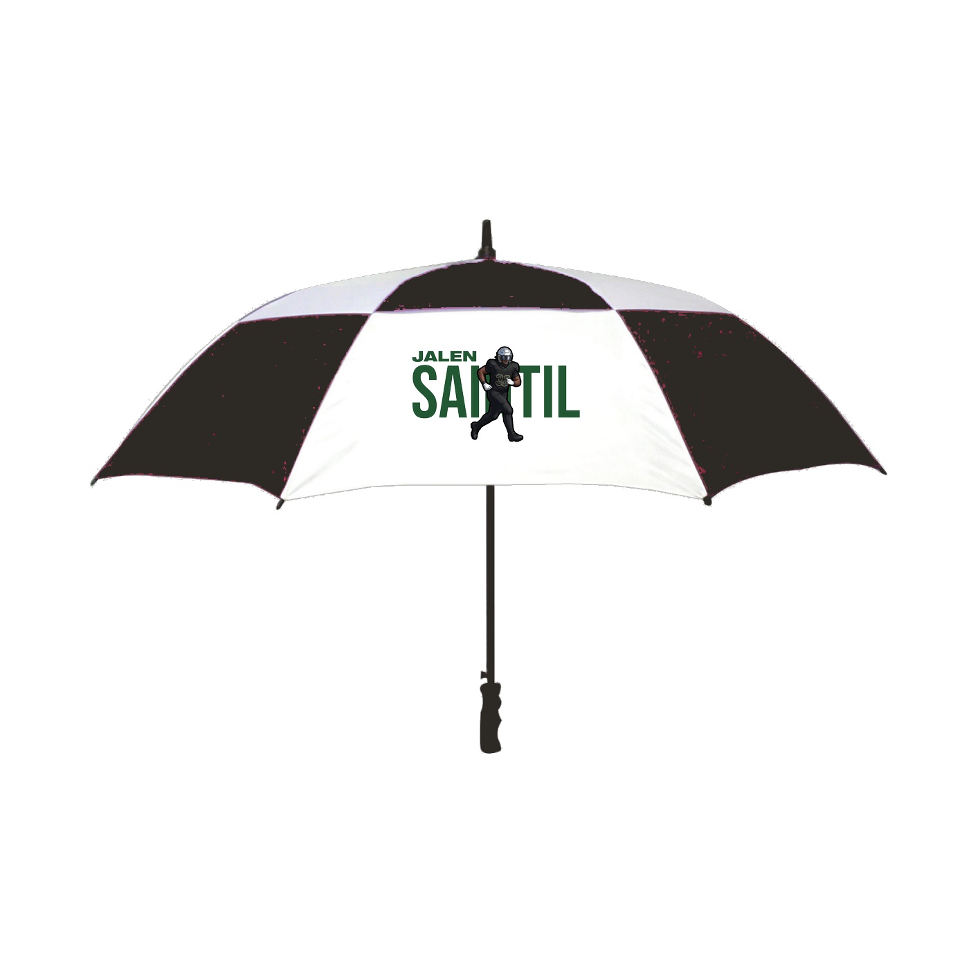 Golf Umbrella — Player Name in Black