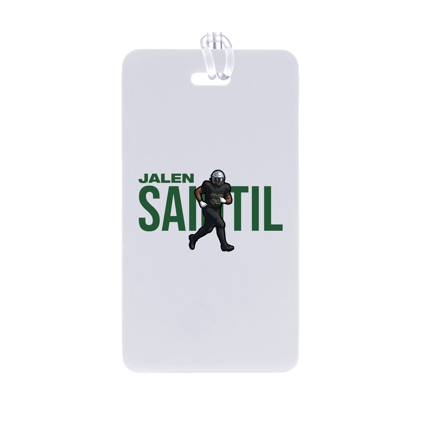 Bag Tag — Player Name in Classic