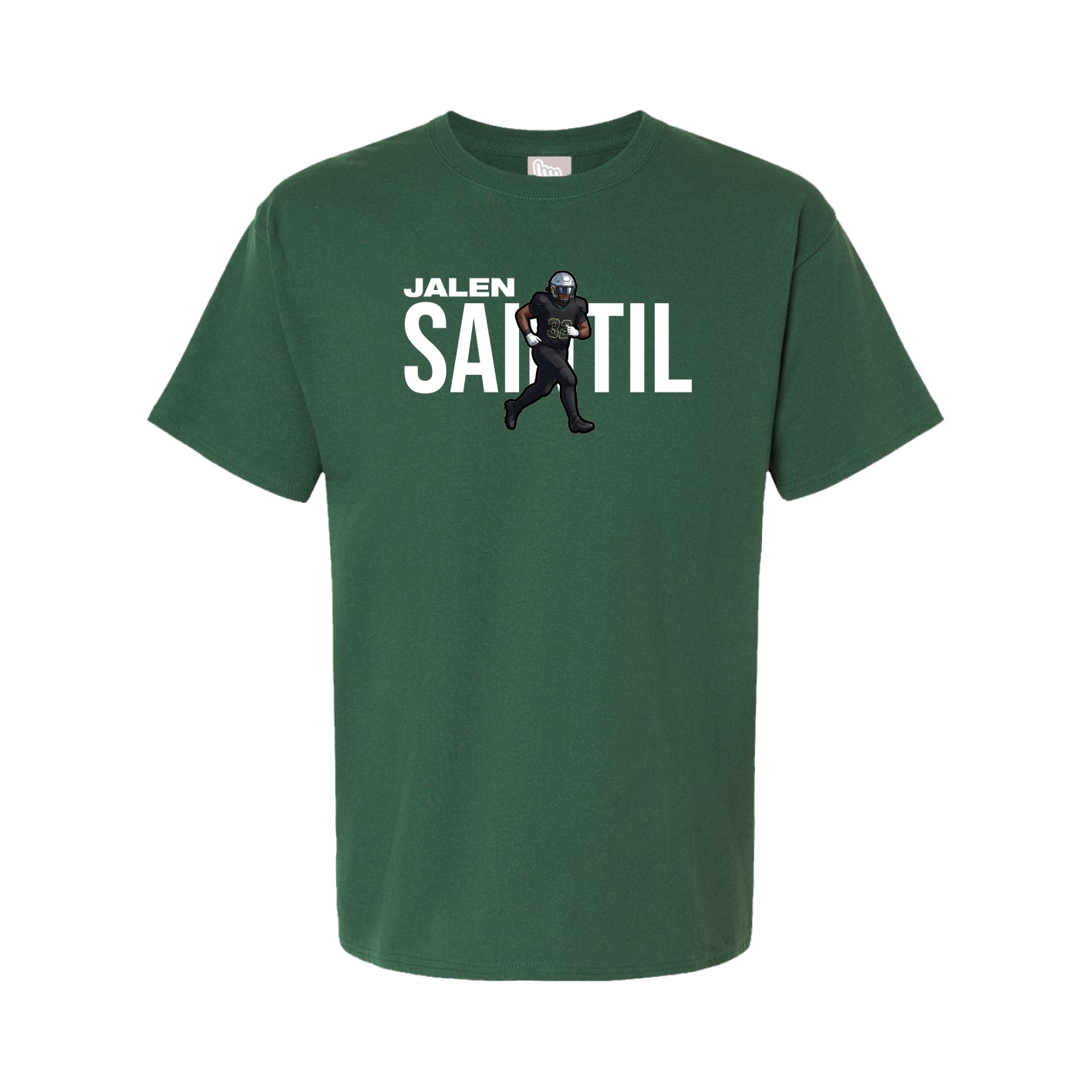 Tee — Player Name in Green
