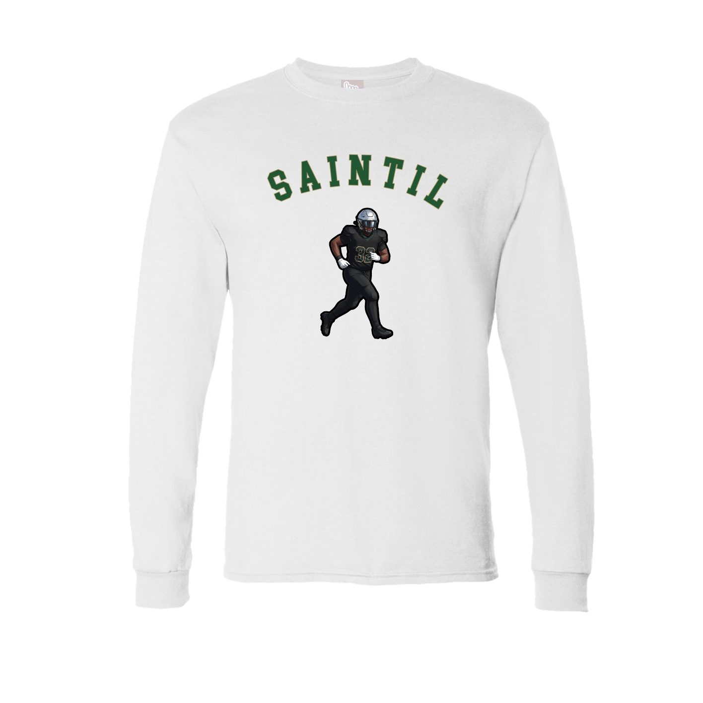 Long Sleeve Tee — Shirsey Arch in White