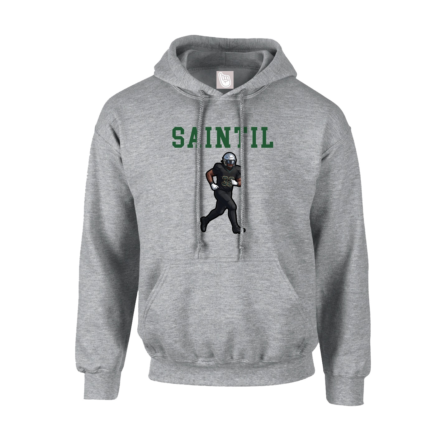 Hoodie — Shirsey in Grey