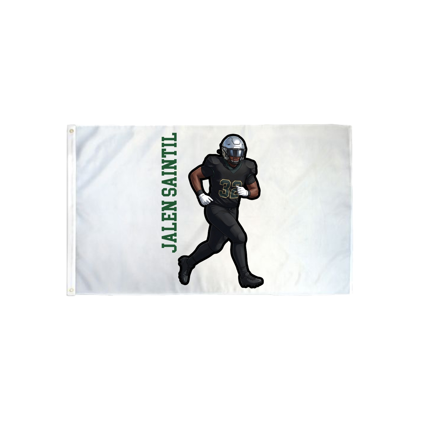 3x5 Flag — Name Vertical in Classic