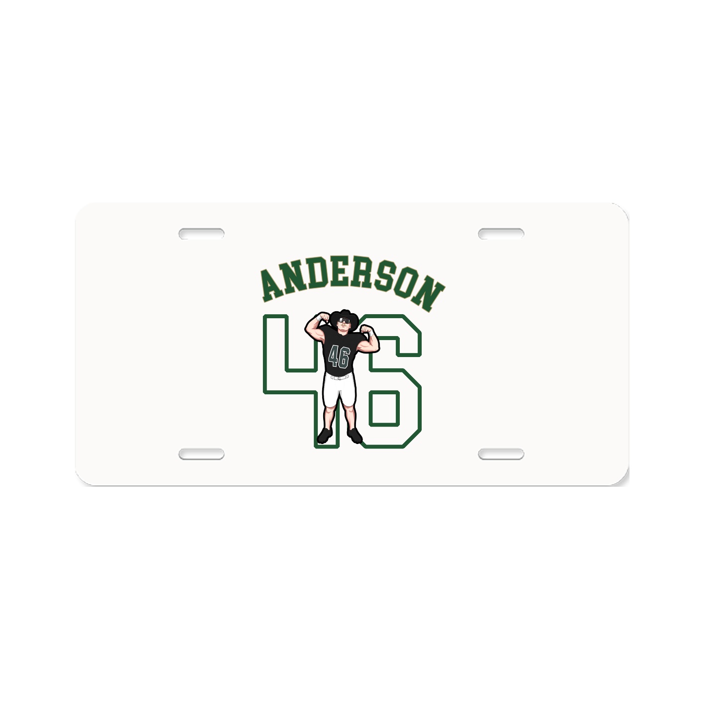 License Plate — Shirsey Arch in Classic