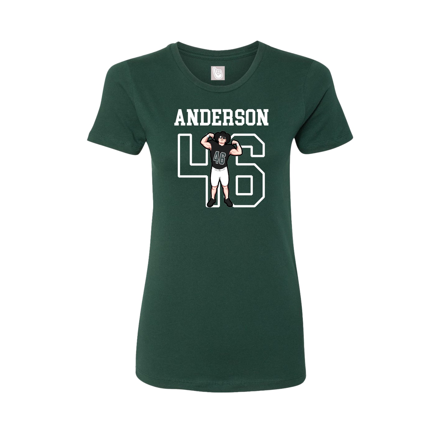 Fitted Women's Tee — Shirsey in Green