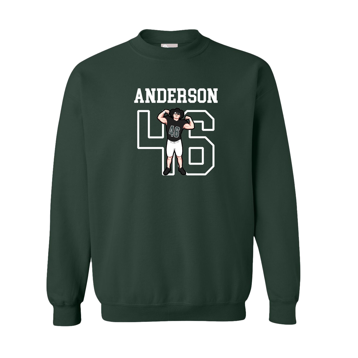 Fleece Crew — Shirsey in Green