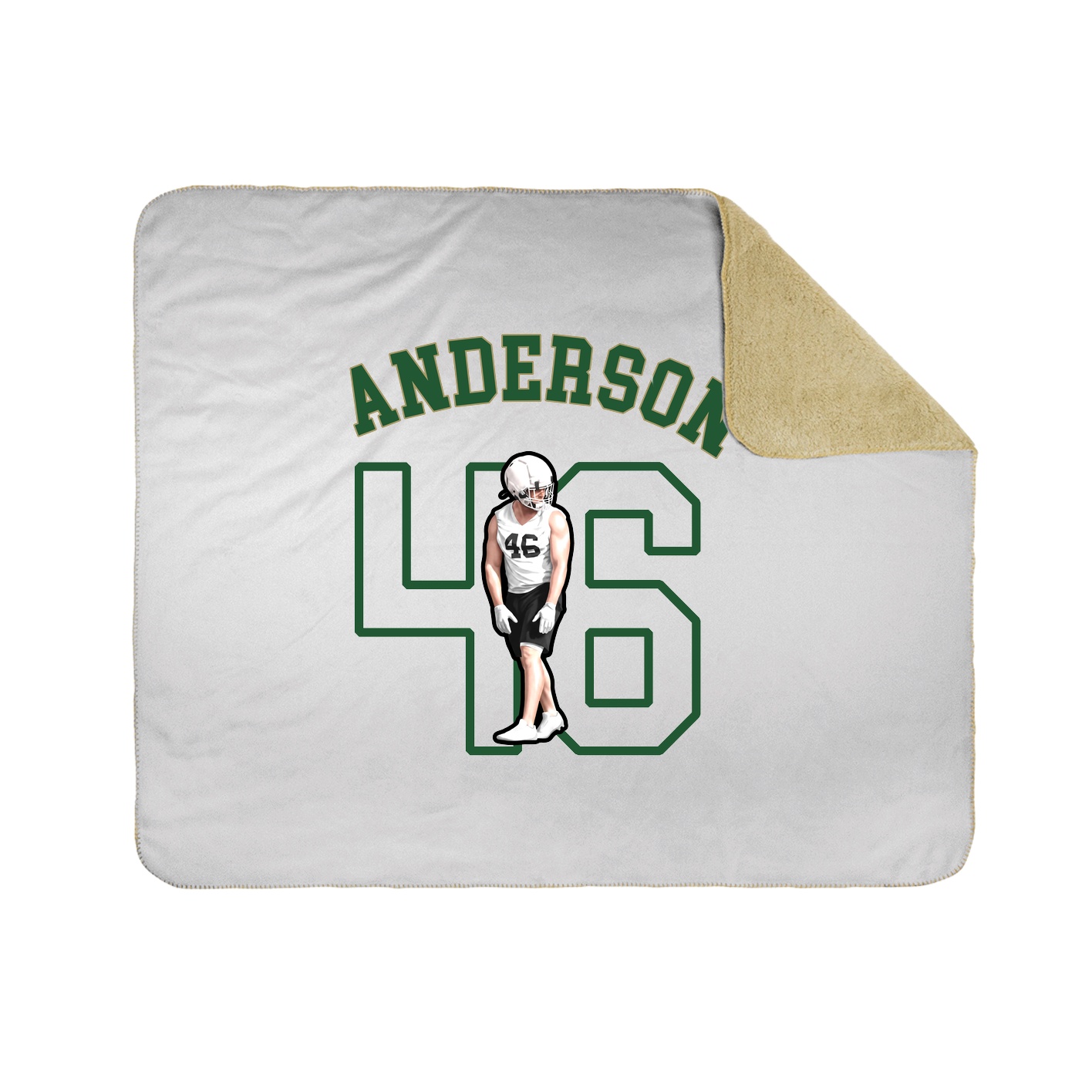 Throw Blanket — Shirsey Arch in White