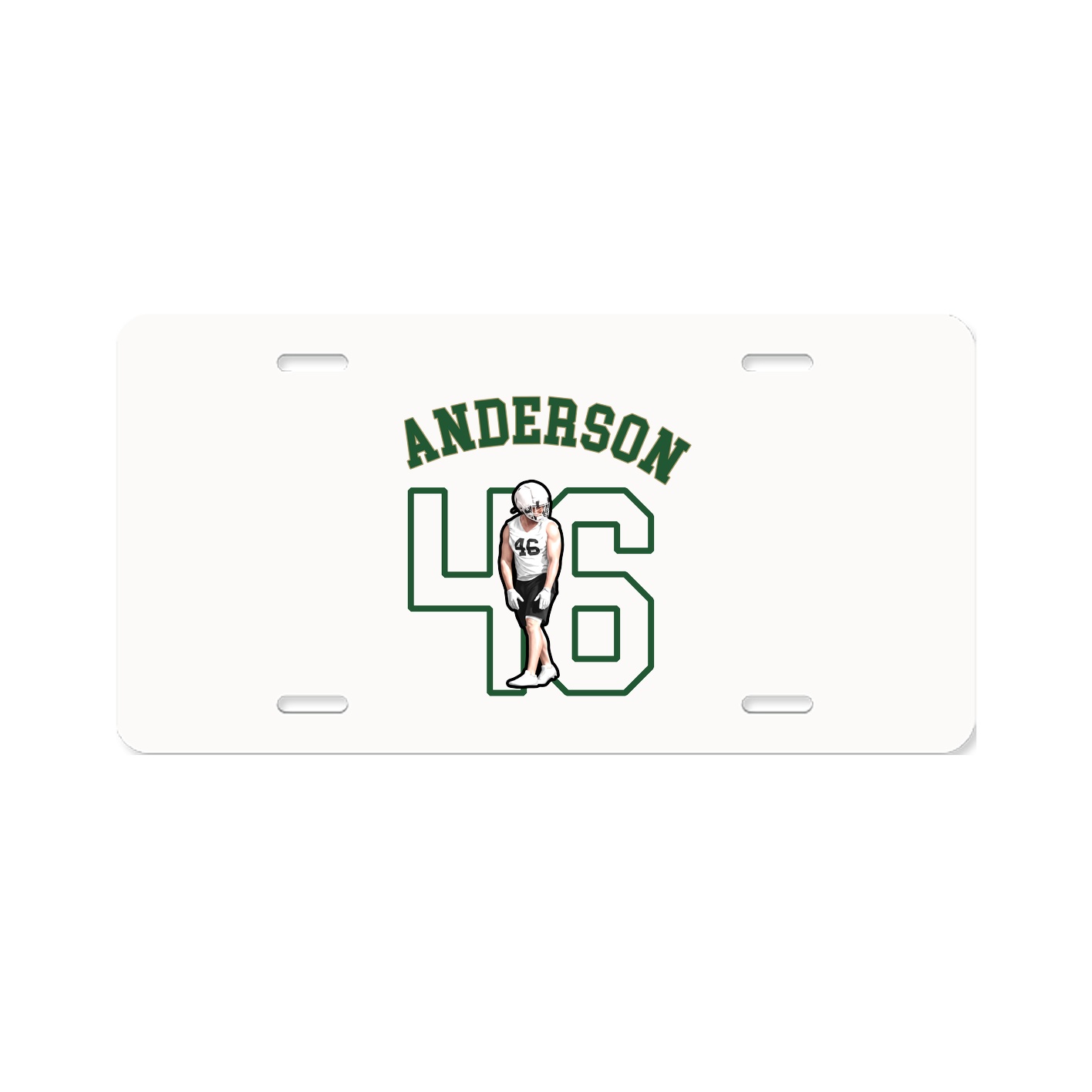 License Plate — Shirsey Arch in Classic