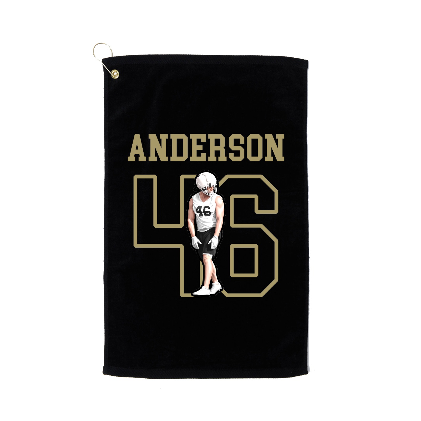 Golf Towel — Shirsey in Black