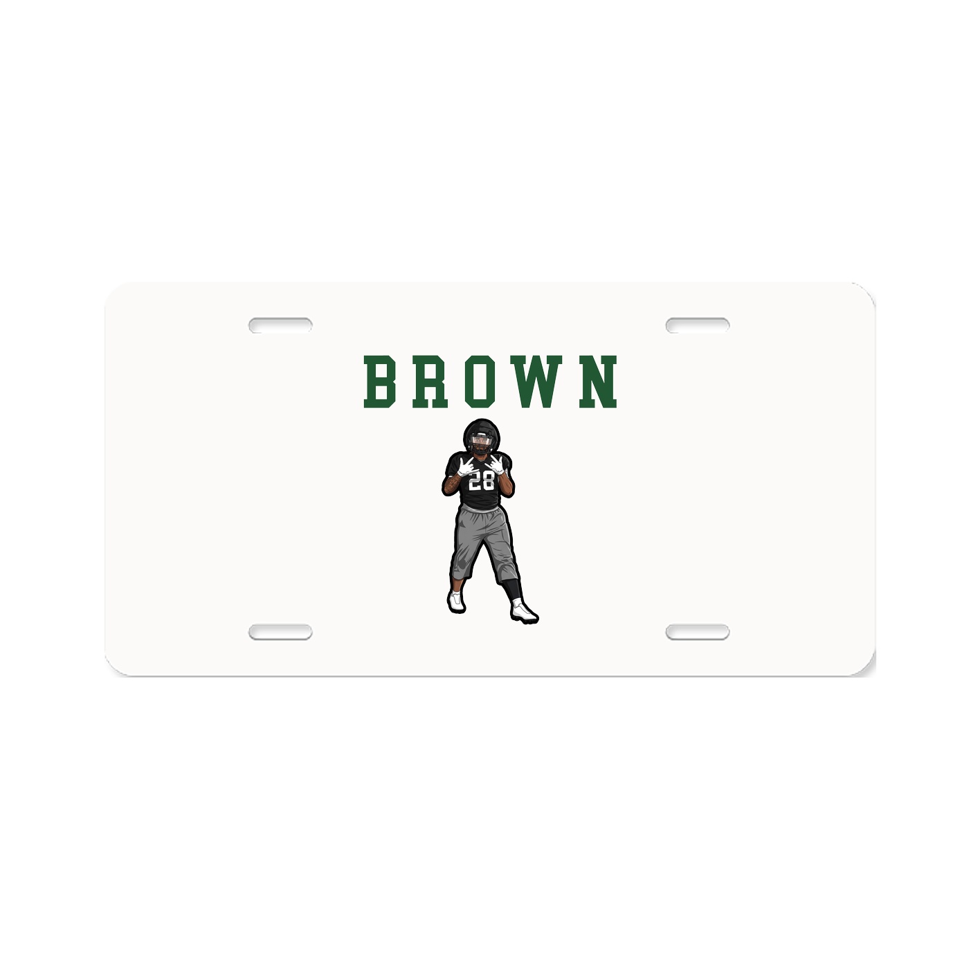 License Plate — Shirsey in Classic