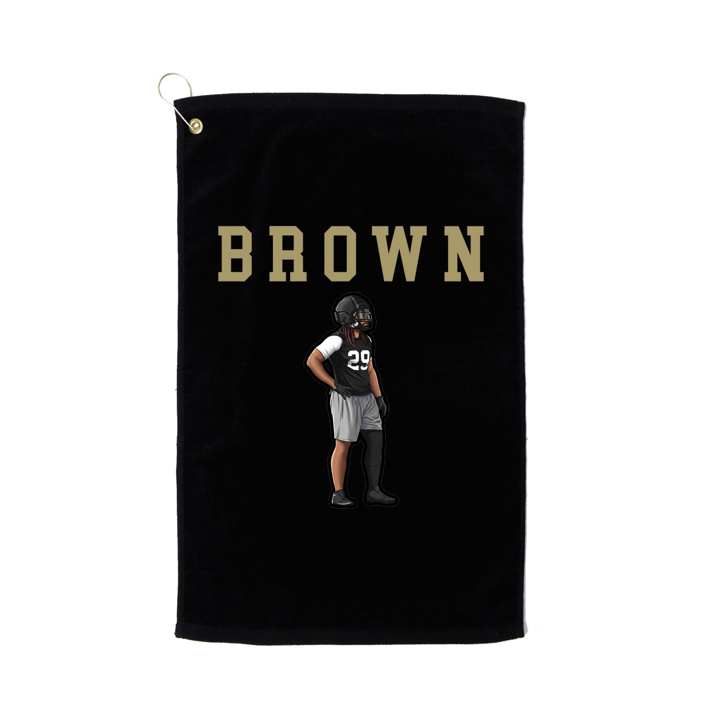 Golf Towel — Shirsey in Black