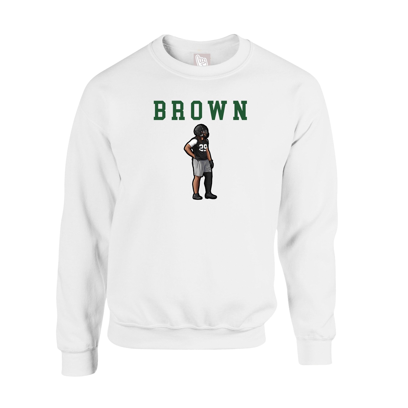 Fleece Crew — Shirsey in White