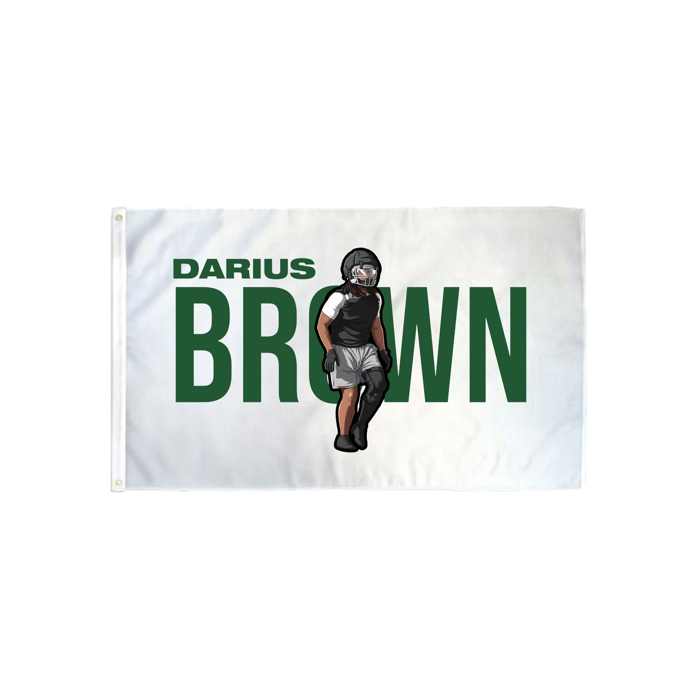 3x5 Flag — Player Name in Classic