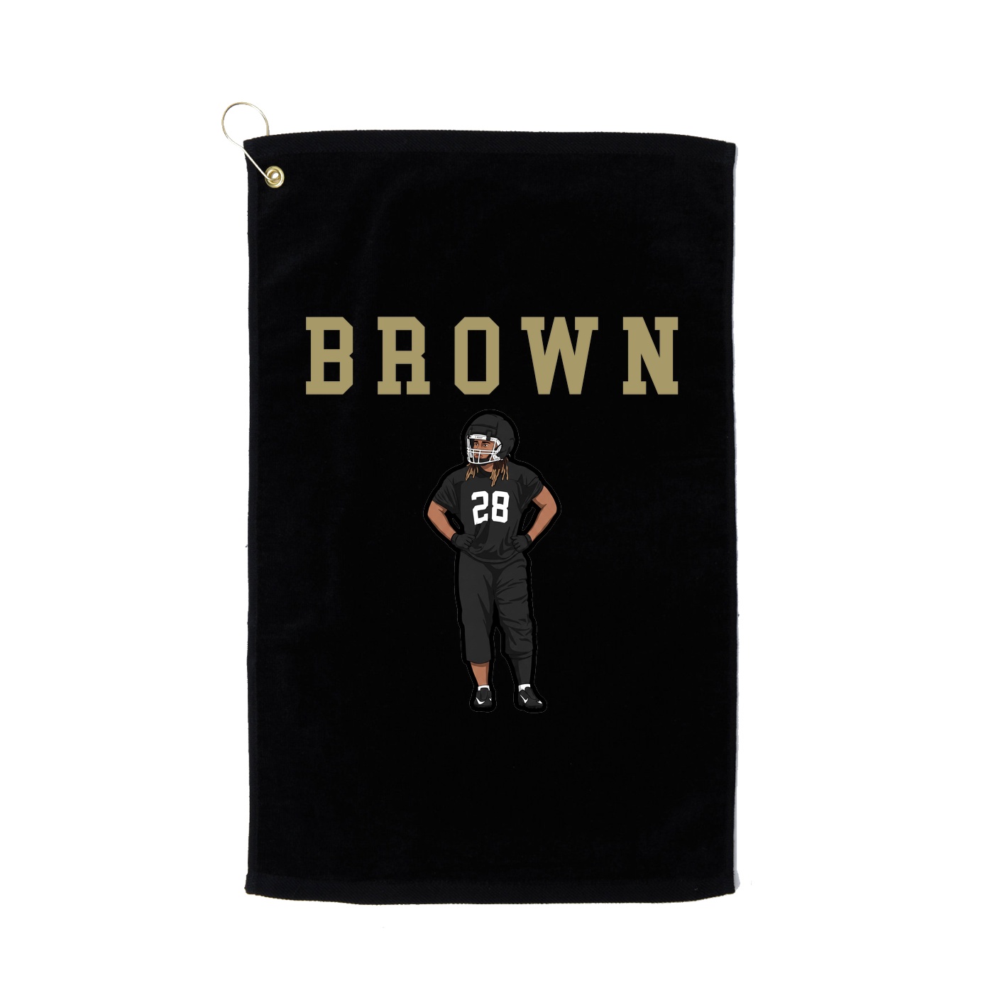 Golf Towel — Shirsey in Black