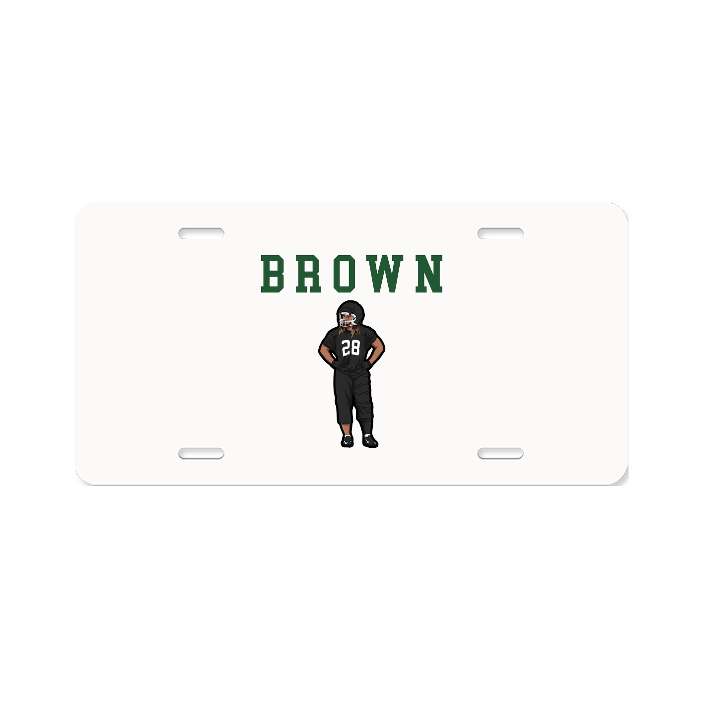 License Plate — Shirsey in Classic