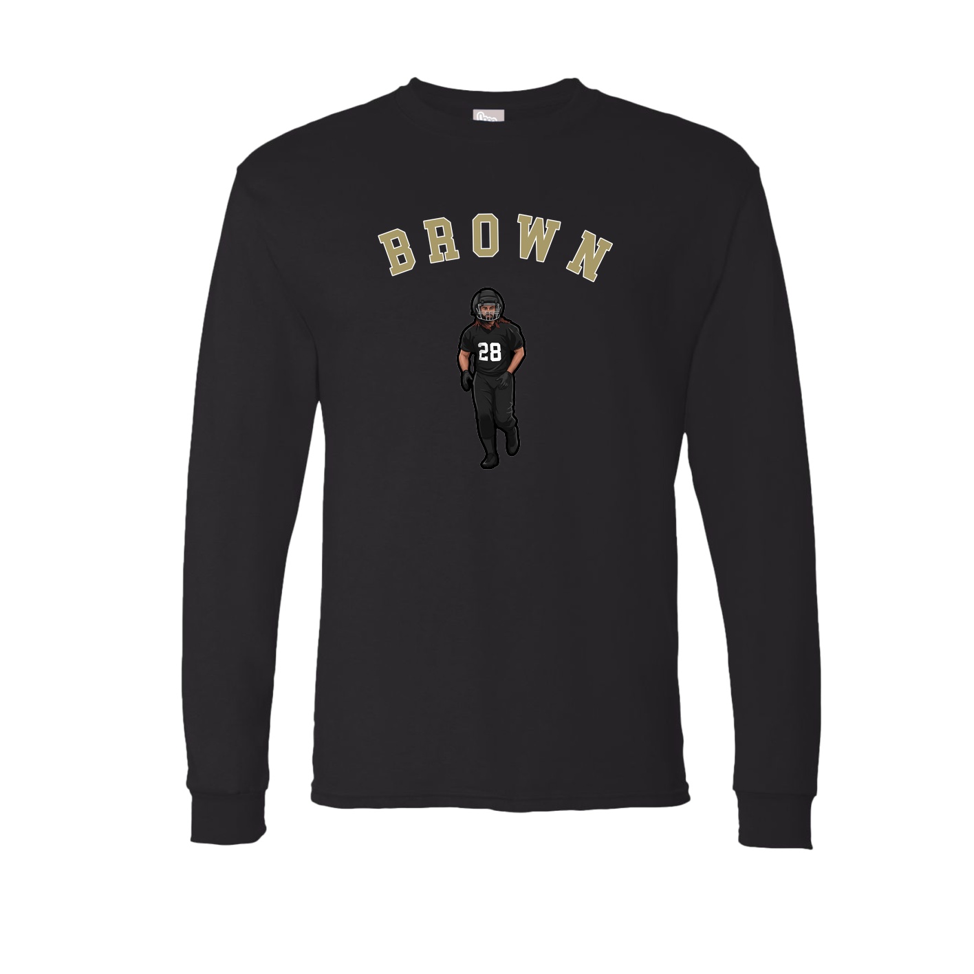 Long Sleeve Tee — Shirsey Arch in Black