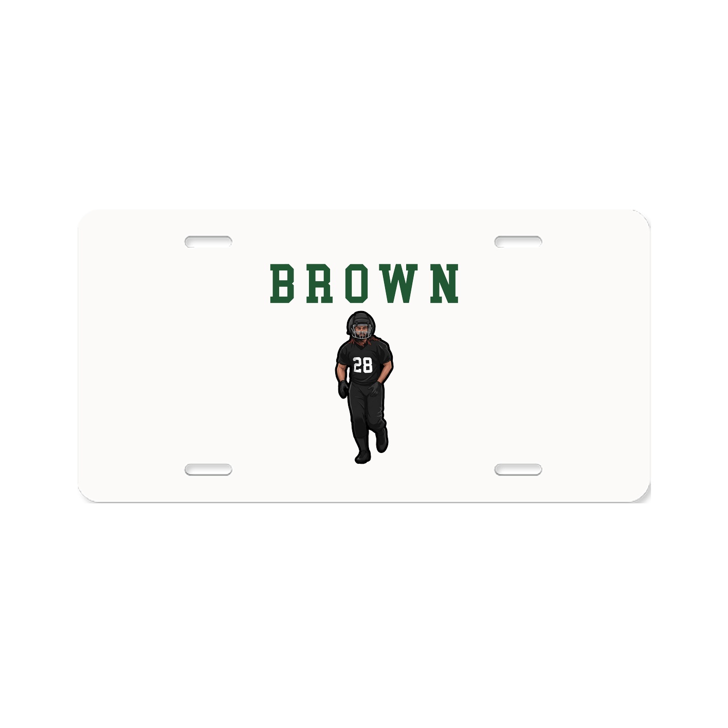 License Plate — Shirsey in Classic