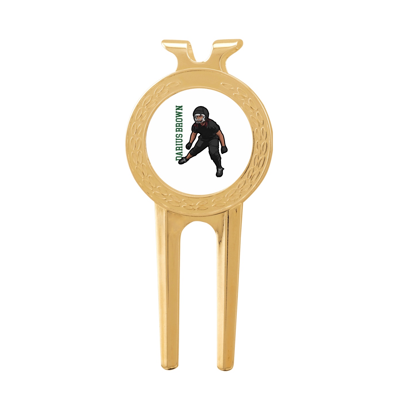 Divot Tool with Ball Marker — Name Vertical in Classic