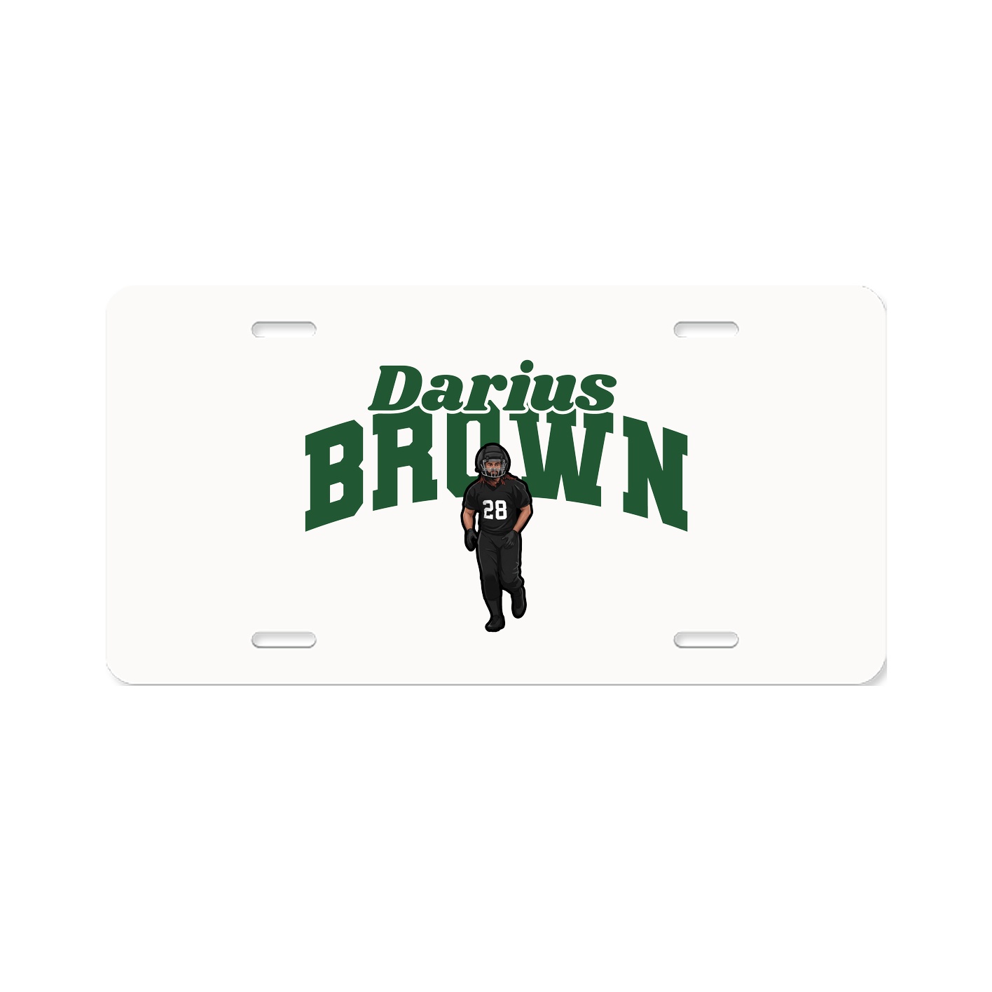 License Plate — Signature Arch in Classic