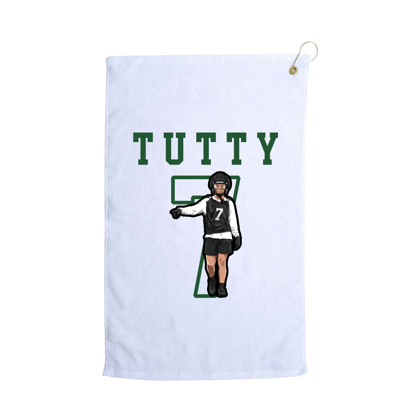 Golf Towel — Shirsey in White