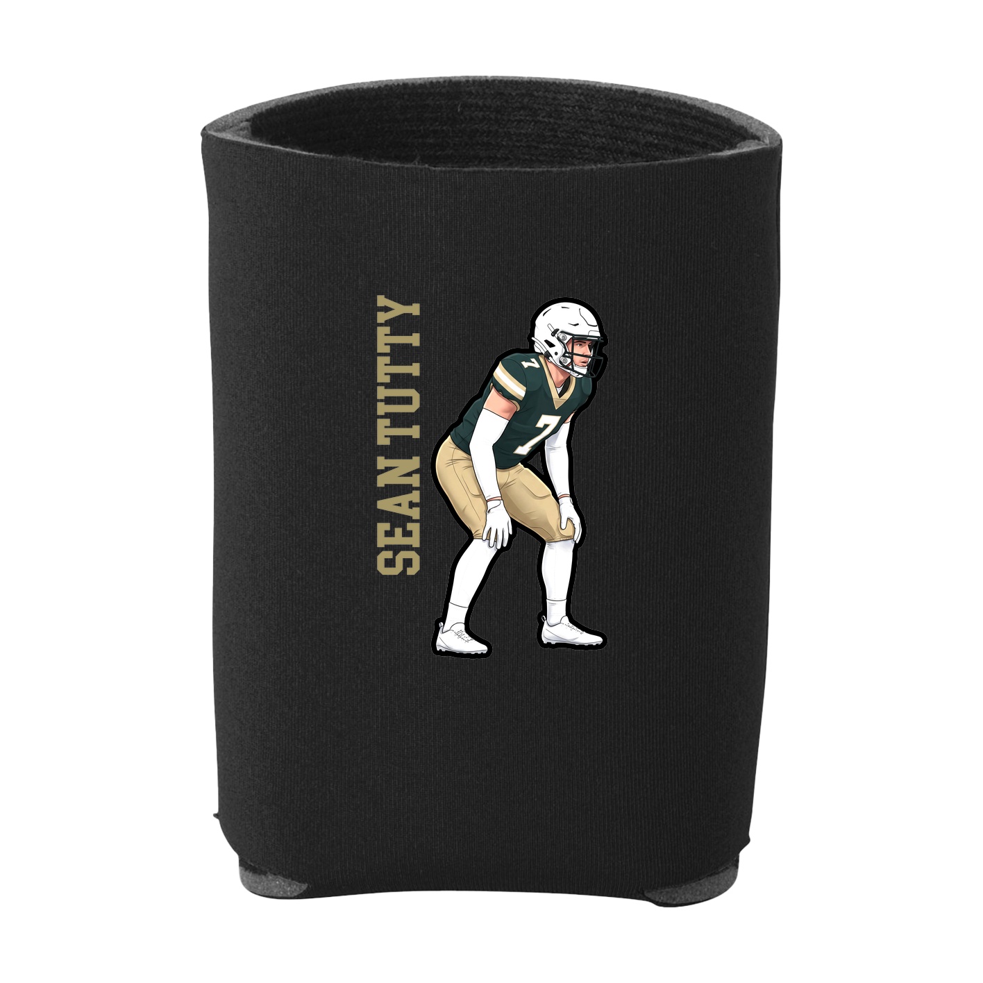 Can Holder — Name Vertical in Black