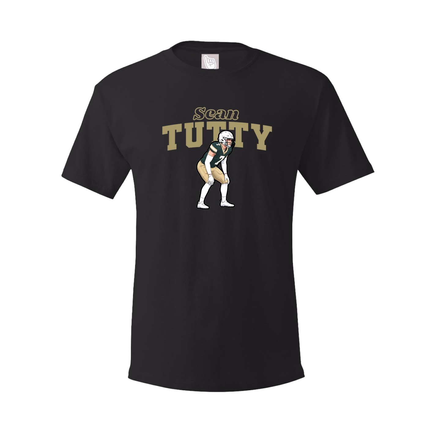 Youth Tee — Name Arch in Black