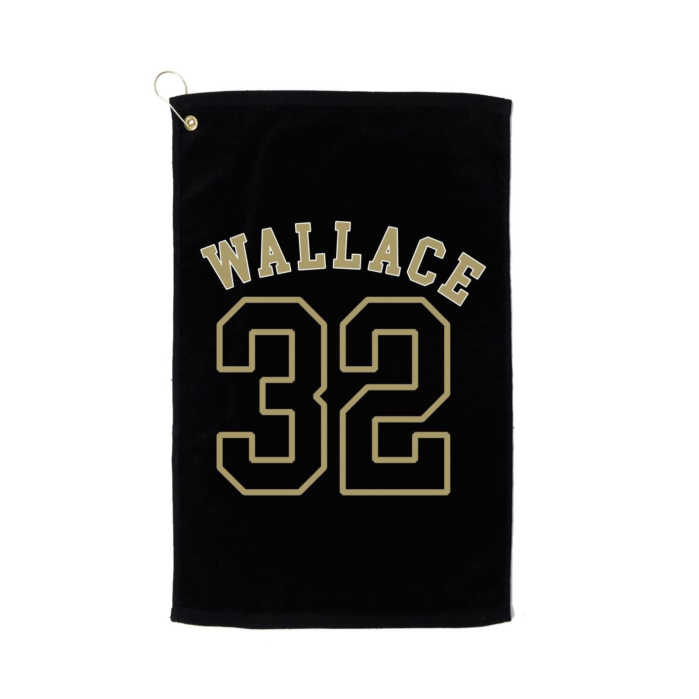 Golf Towel — Shirsey Arch in Black