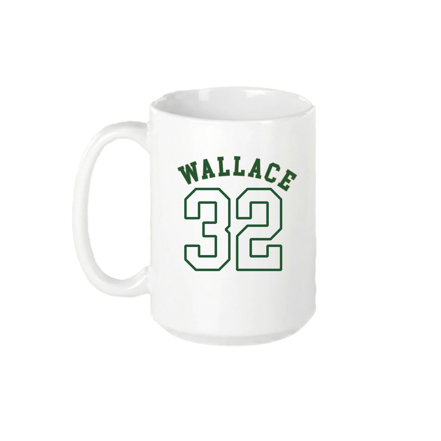 15oz Coffee Mug — Shirsey Arch in White