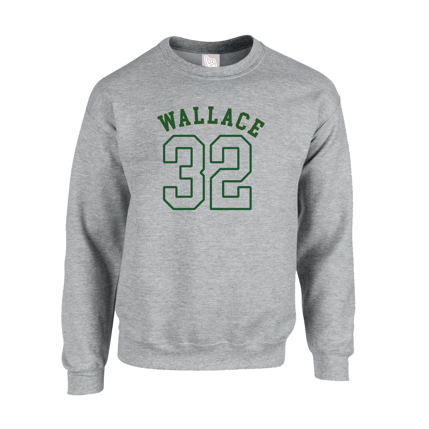 Fleece Crew — Shirsey Arch in Grey