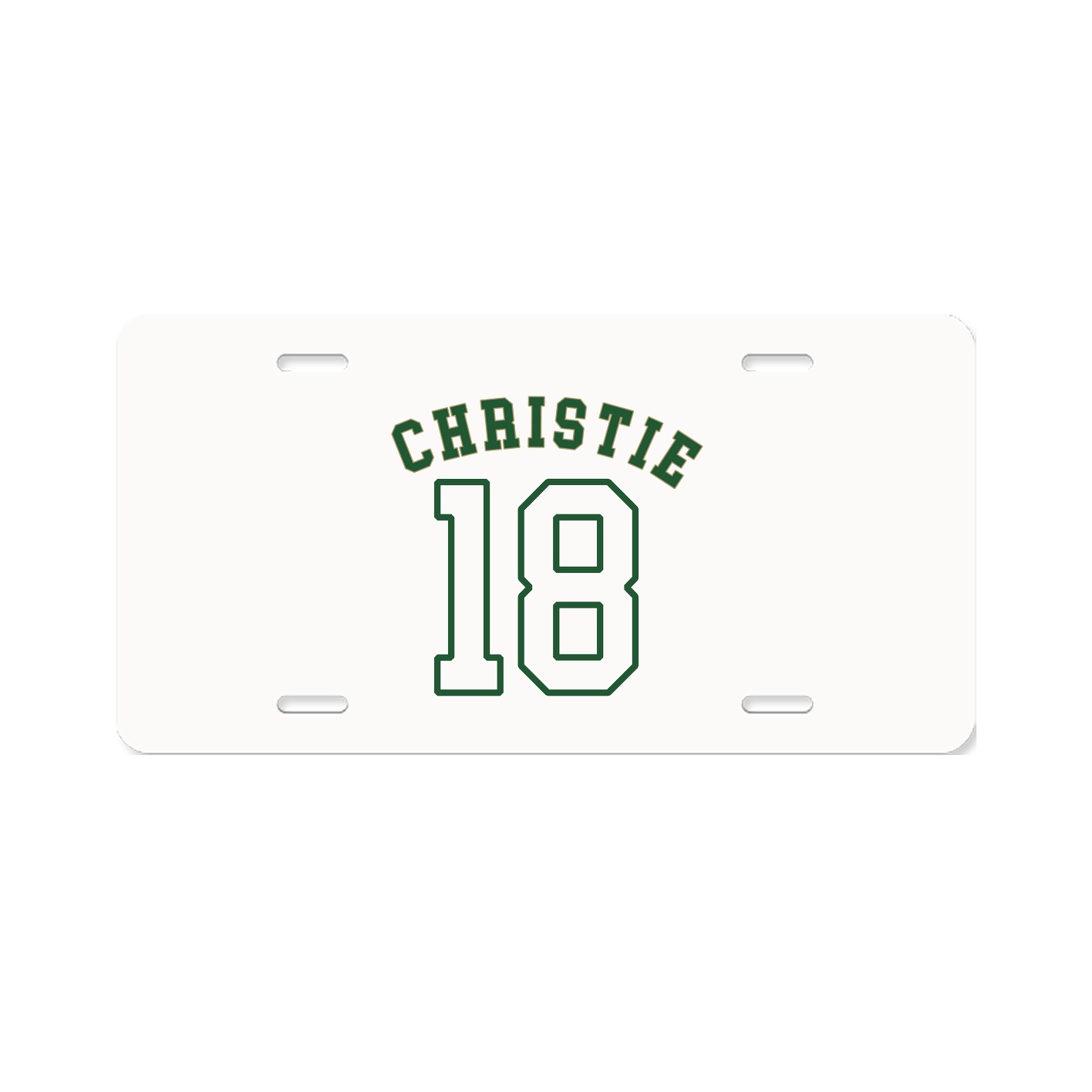 License Plate — Shirsey Arch in Classic