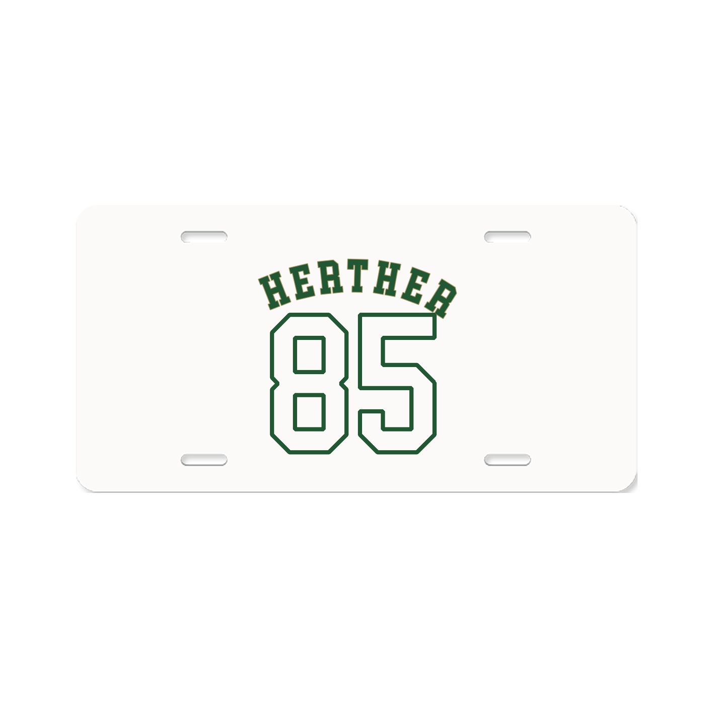 License Plate — Shirsey Arch in Classic