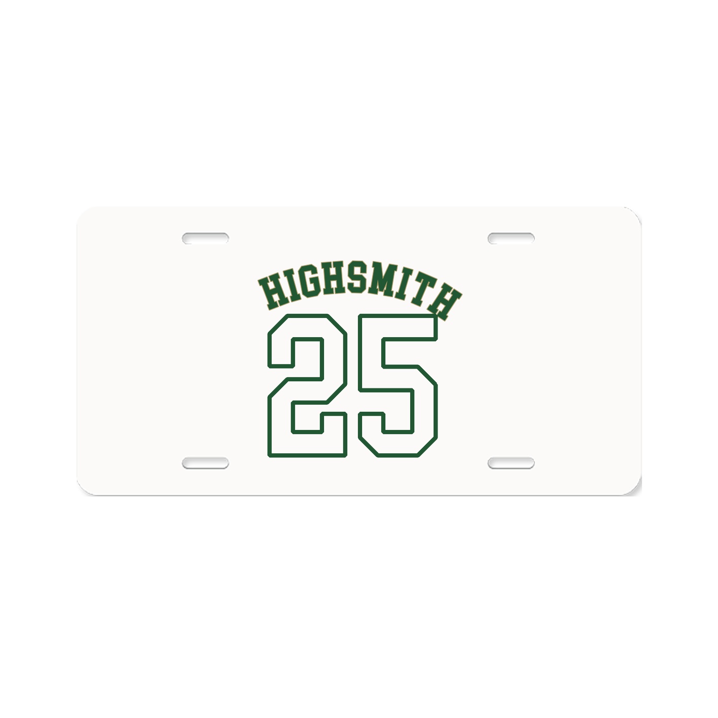 License Plate — Shirsey Arch in Classic