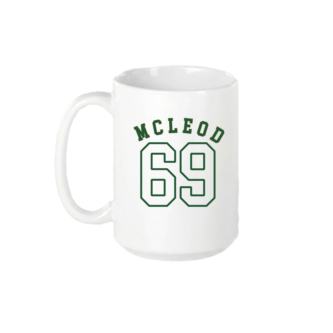 15oz Coffee Mug — Shirsey Arch in White
