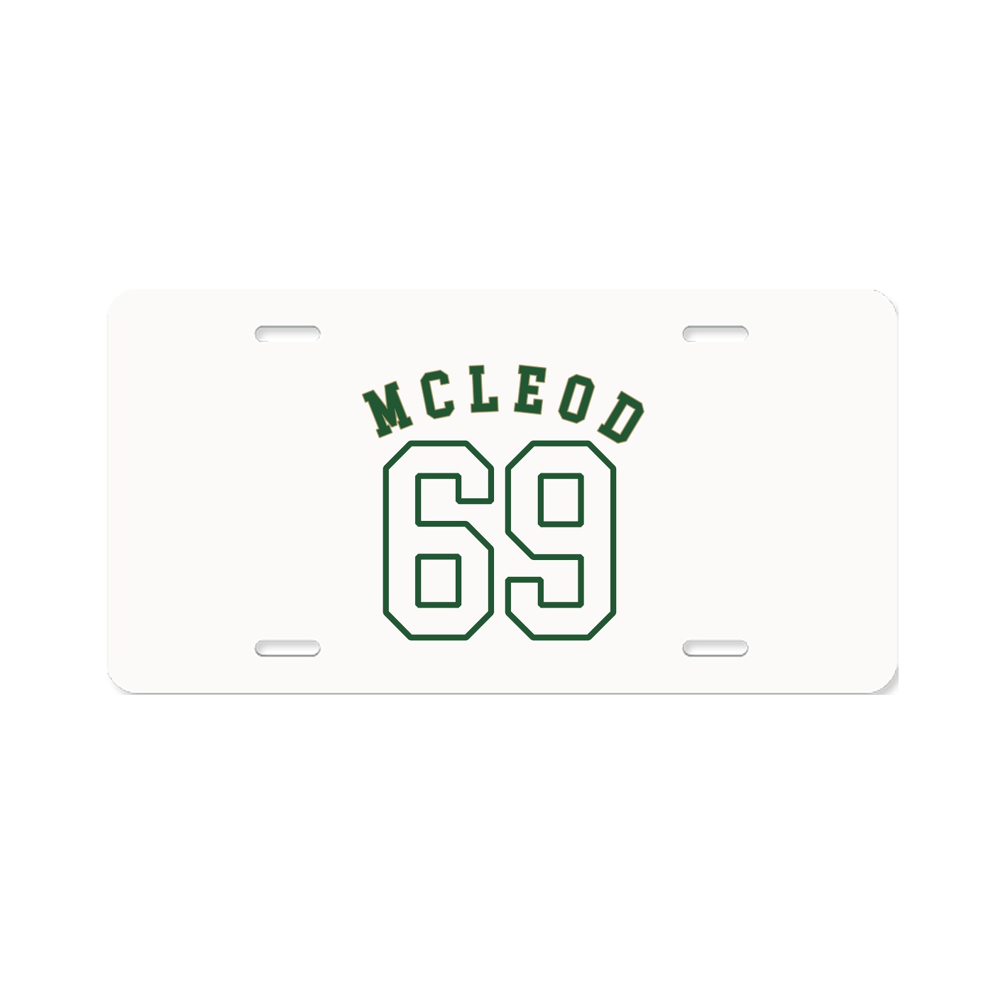 License Plate — Shirsey Arch in Classic