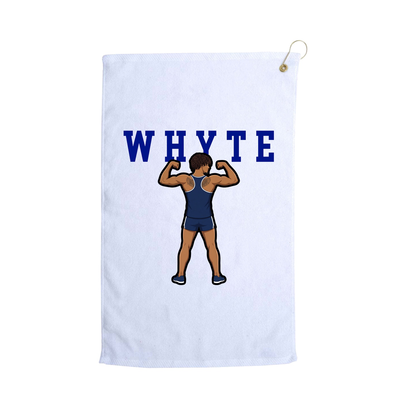 Golf Towel — Classic in White