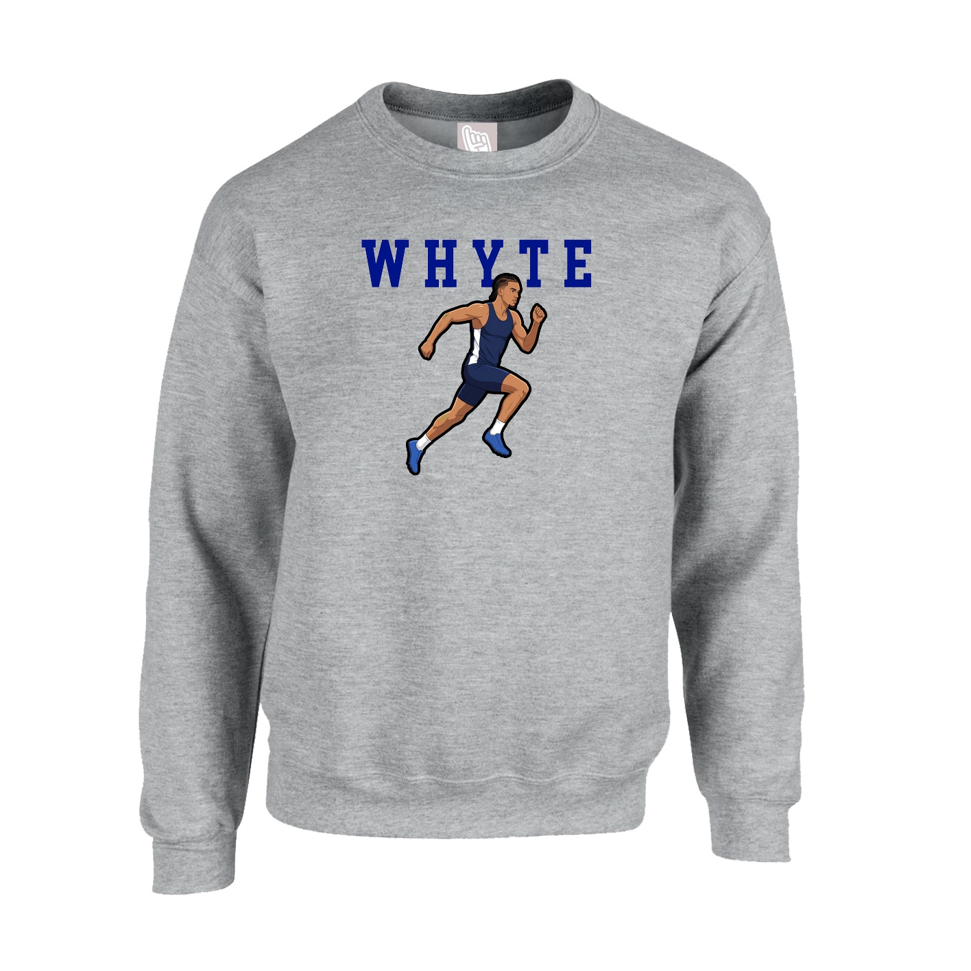 Fleece Crew — Classic in Grey