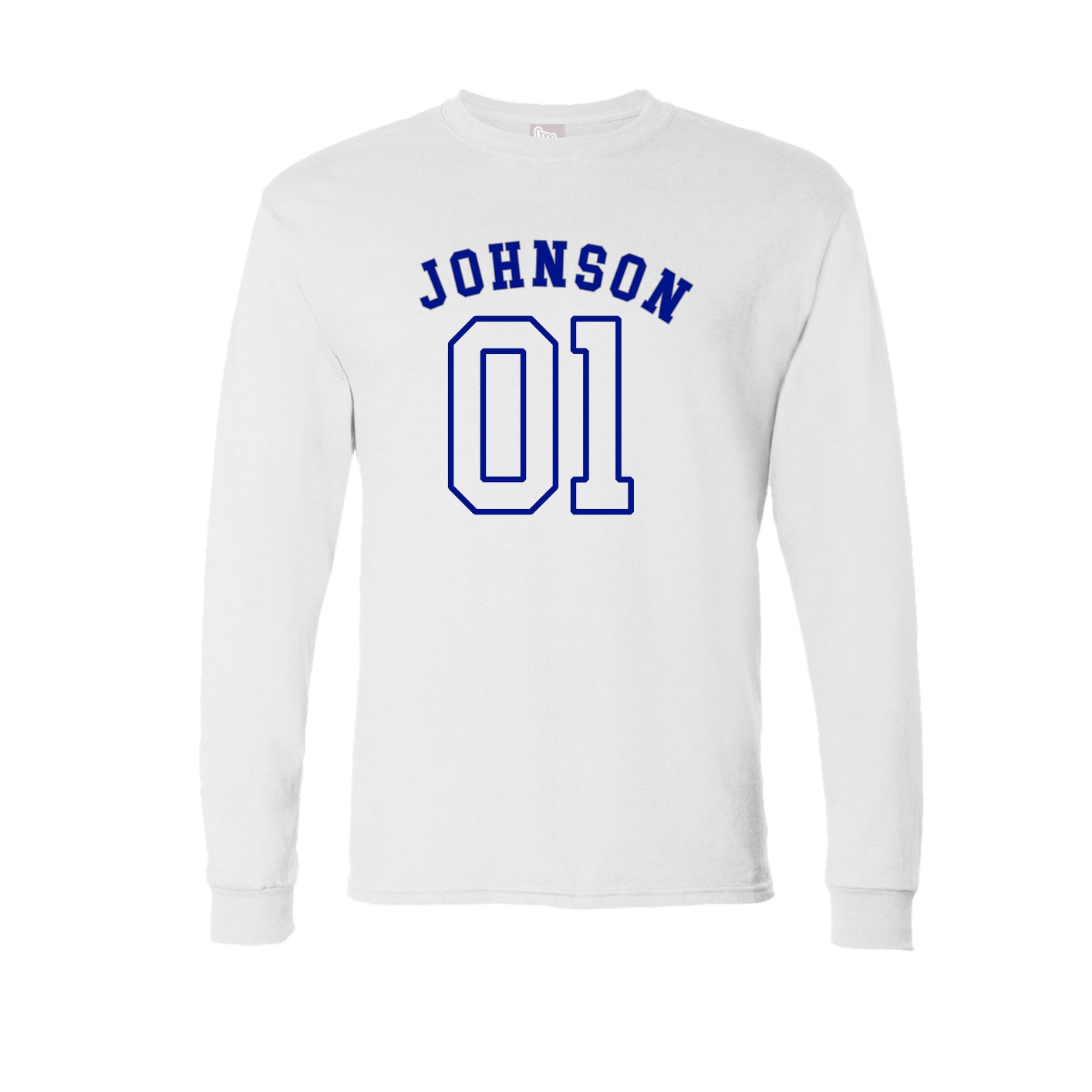 Long Sleeve Tee — Shirsey Arch in White
